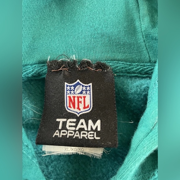 Miami Dolphins NFL Hoodie Full Zip Sweatshirt Men’s XL Embroidered, Pockets - Picture 5 of 11